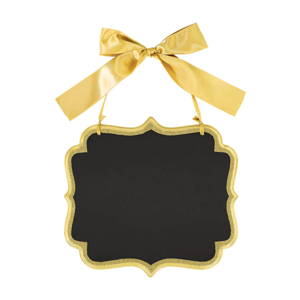 Gold Large Marquee Chalkboard Sign 9.25in X 10in