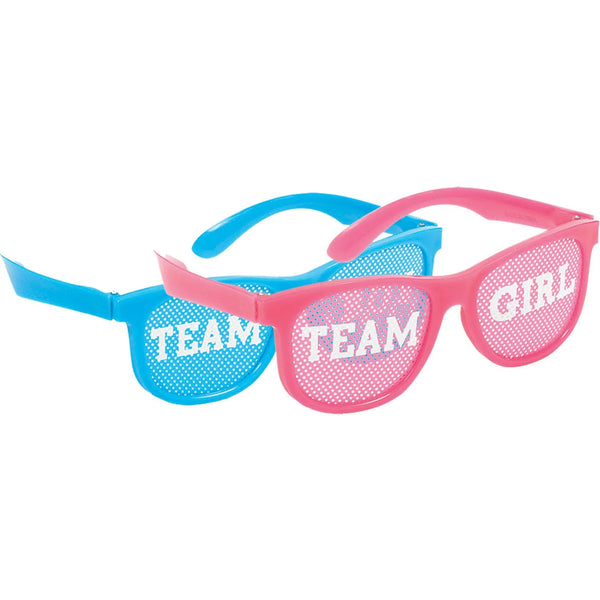 GIRL OR BOY? PINK/BLUE GLASSES, 10PCS