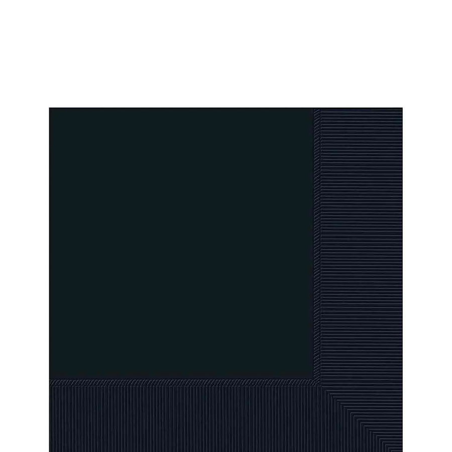 JET BLACK LUNCH TISSUES 20PCS