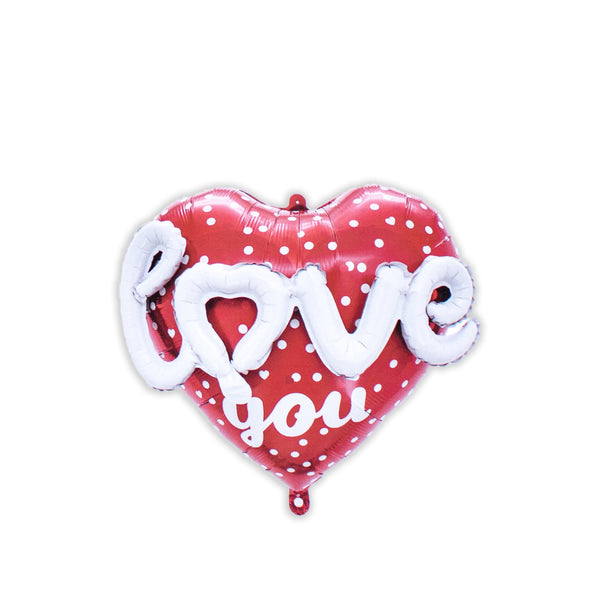 Love balloon decoration combo for valentines day, Wedding, Anniversary and Birthday  Heart balloon White