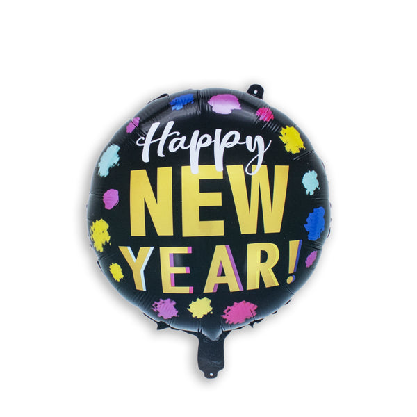 Happy New Year Theme Foil Balloons Stars Balloons New YearParty Decorations Kids Adult Home Events Party Decoration