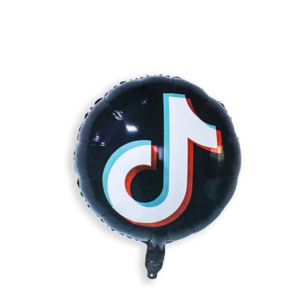 TikTok Foil Balloon for Birthday Party Decorations, Music Party Supplies for Kids Birthday,