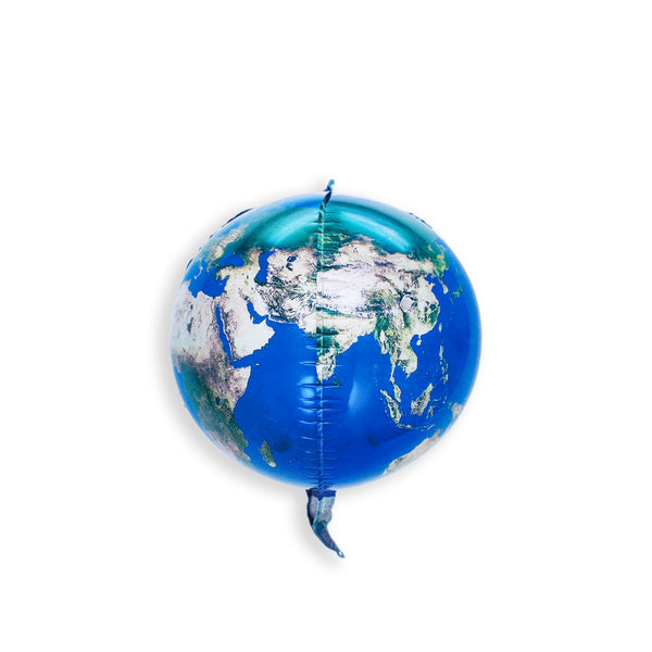 Earth Balloon Planet Global Balloon – Perfect for Earth Day Decorations, World Travel and Map Parties (Blue)