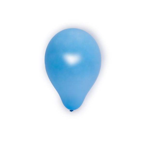 Balloons Dark Sky Blue Color- 10Pcs STANDARD Quality 12inch Natural Rubber Latex Balloons