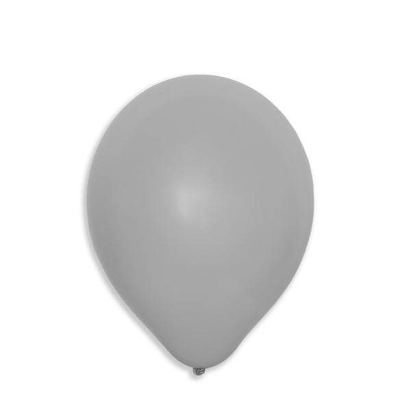 Balloons Gray Color- 10Pcs STANDARD Quality 12inch Natural Rubber Latex Balloons