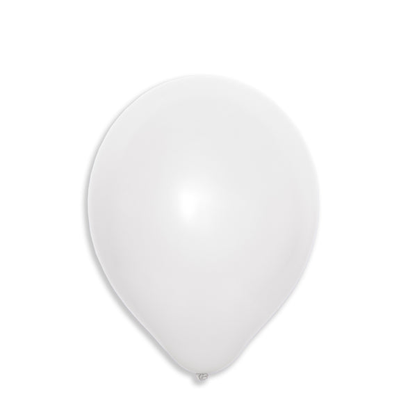 Balloons White Color- 10Pcs STANDARD Quality 12inch Natural Rubber Latex Balloons