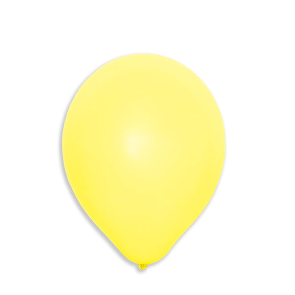 Balloons Yellow Color- 10Pcs STANDARD Quality 12inch Natural Rubber Latex Balloons