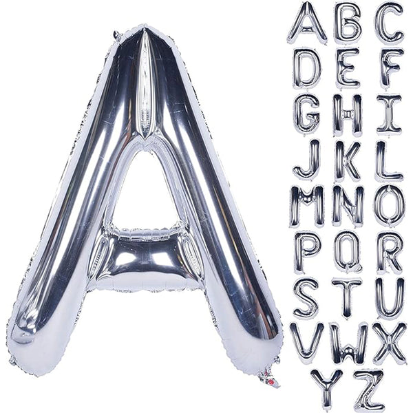 Foil Balloon Letter -Silver - 32inch